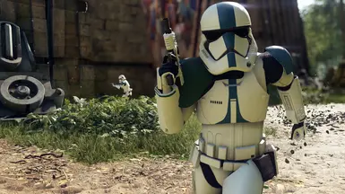 First Order 501st Troopers at Star Wars: Battlefront II