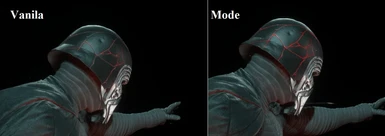  Mod in the game menu before and after