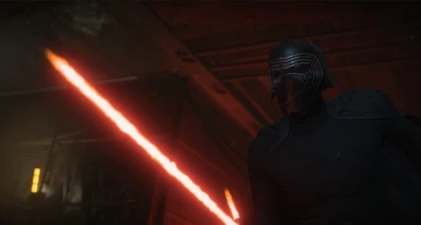 Using with Movie Accurate Kylo Ren by Laserweaver
