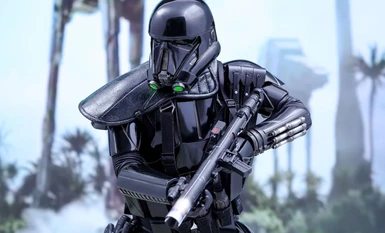 the Death Trooper Commander, he is currently in the base game