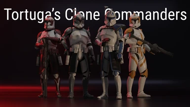 Tortuga's Clone Commanders - Pack One