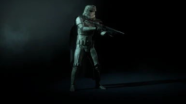 Mimban Trooper with Cape