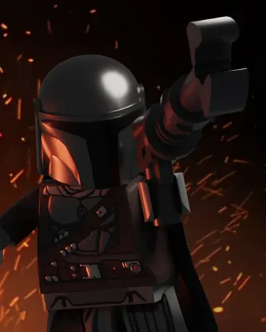 lego mandalorian full beskar