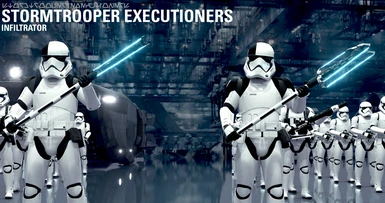 Stormtrooper Executioners (with electro axes) - Sith Trooper Replacer