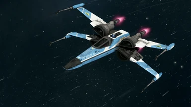 New Republic T 70 X Wing Starfighter At Star Wars Battlefront Ii 17 Nexus Mods And Community