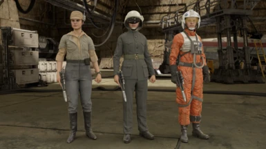 General, Honor Guard, and Pilot FemOfficers