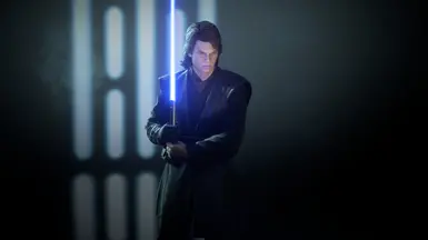 Blue Lightsaber Jedi Knight