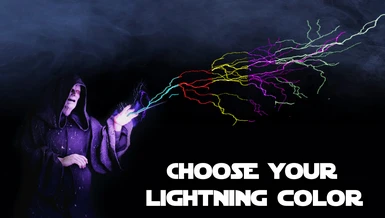 Choose your Lightning color. Lightning colors for Palpatine