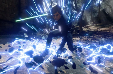 Luke Skywalker with Sith Lightning (MP Safe) at Star Wars: Battlefront II  (2017) Nexus - Mods and community