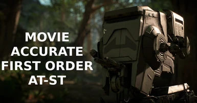 Movie Accurate First Order AT-ST