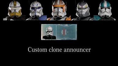 Custom clone announcers