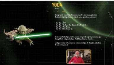 VRAIE VF pour Yoda