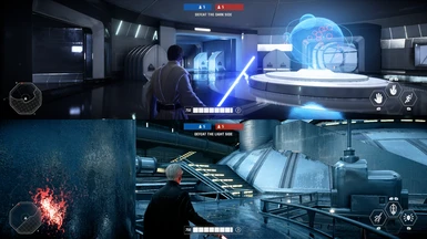 Classic Star Wars Battlefront II: Split screen Gameplay (No Commentary) 
