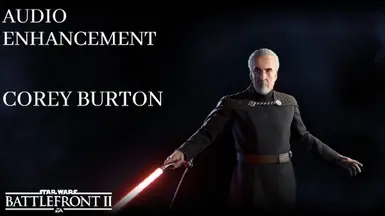 Count Dooku Audio Enhancement at Star Wars Battlefront II 2017