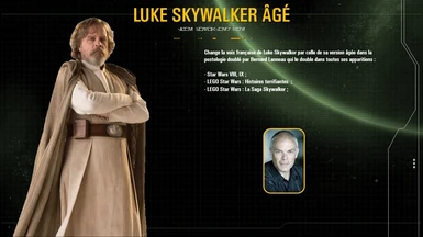 VF pour Luke Skywalker age