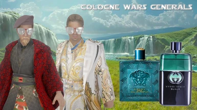 Cologne Wars Generals - Versace-kin Skywalker and Gucci-Wan Kenobi