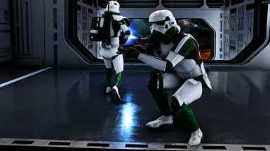 Death Star Security Division Stormtroopers at Star Wars: Battlefront II ...