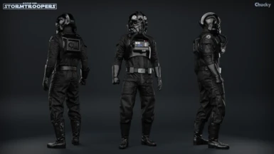 TIE Fighter Pilot - Male [Officer]