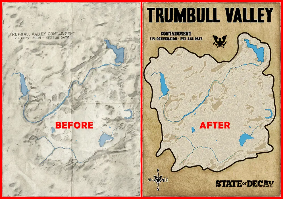 Trumbull valley state of decay 2 карта