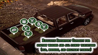 Realistic 'Rucks in Trucks' Mod YOSE Compatible (Realistic Vehicle Inventory)