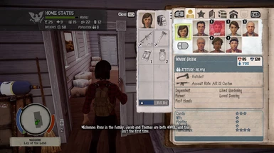 The Walking Dead Cast - State of Decay Mod