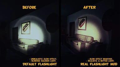 Realistic Flashlight Mod - FOR VANILLA - FOR BREAKDOWN - FOR LIFELINE