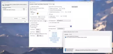 Troubleshooting Settings