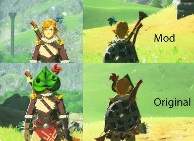 Korok Mask Mod - Only Hair Windmill Still Rotates