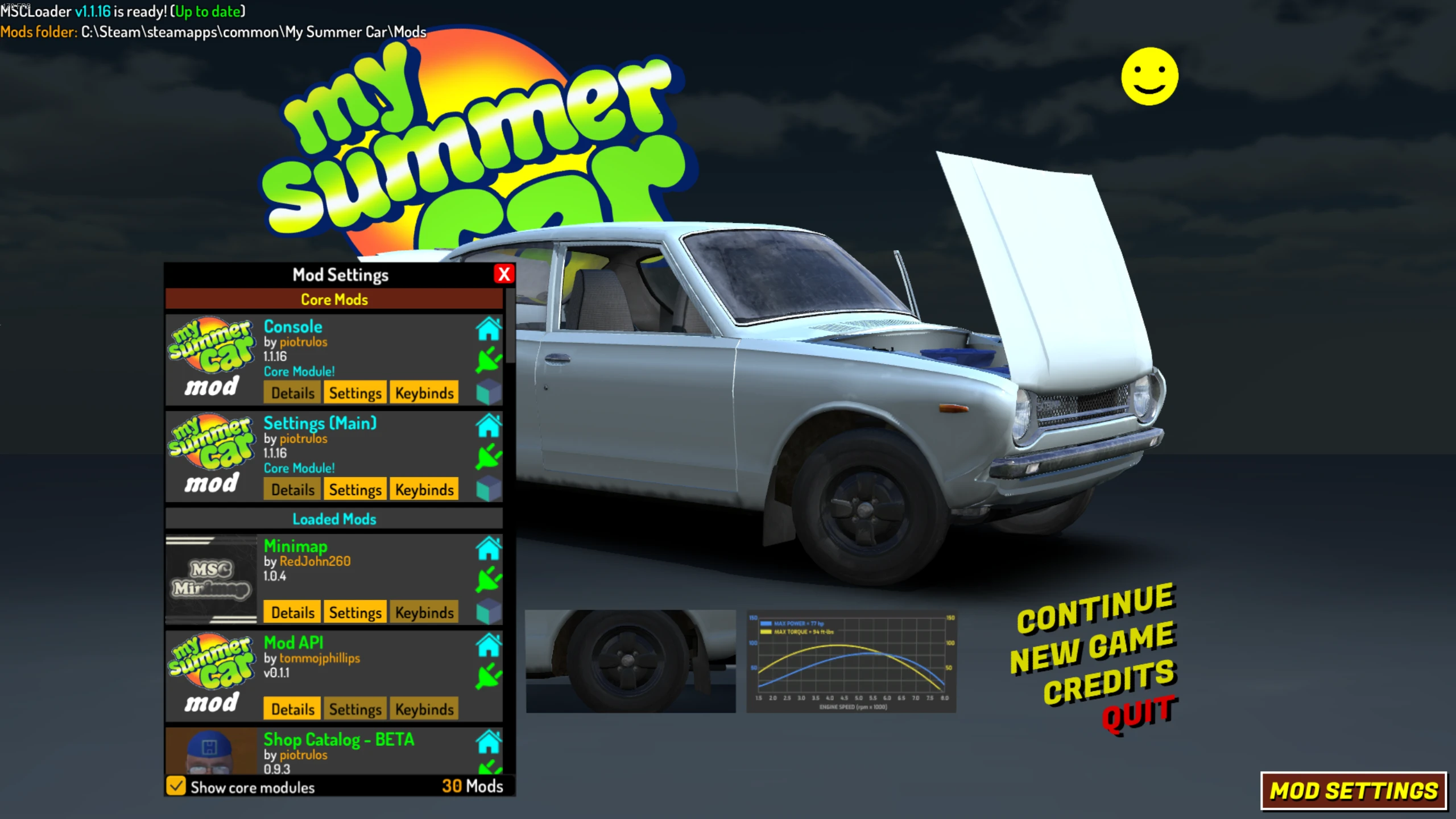 Mod menu my Summer car. Готовые сохранения для my Summer car. Nexus Mods my Summer car. Как удалить MSCLOADER my Summer car.