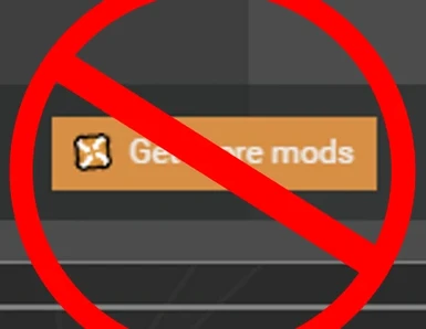 Remove Get More Mods Button