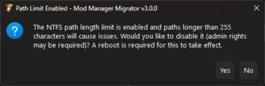 v3.0: Automatic detection of Windows path limit