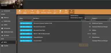 Modlist Backup