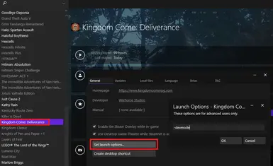 kingdom come deliverance console commands