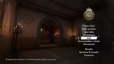 kingdom come deliverance speichern mod