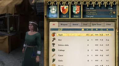 Poor Trader Woman's Money from 40 to 120