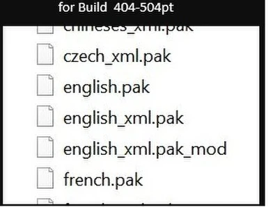 Original English XML PAK UPDATED