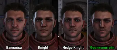 Merged texture of Henry's face customization by Fuse00