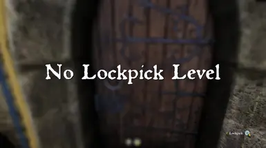 No Lockpick Level