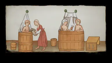4k UHD Photorealistic KCD II Bath LoadingScreen