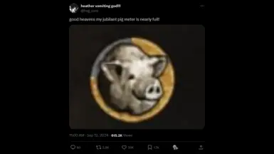 Jubilant Pig Meter