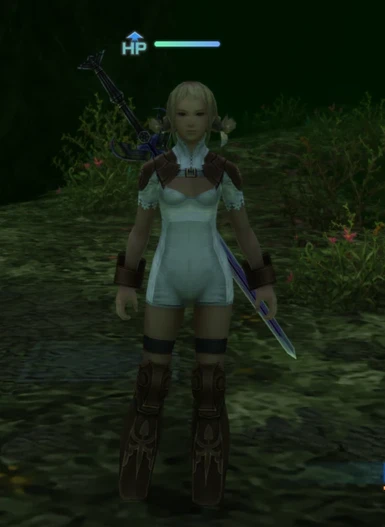 Penelo's white outfit in darker lighting for comparison