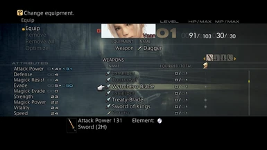 FF12 New Game (Minus) Savegame with All Items (Equipment) x1