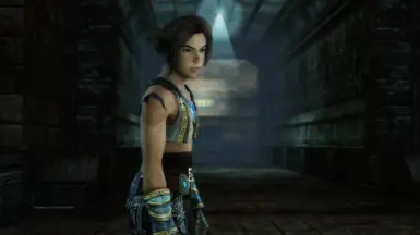 Mugeneer v3 Clothes without Shirt and Dark Brown Hair Vaan