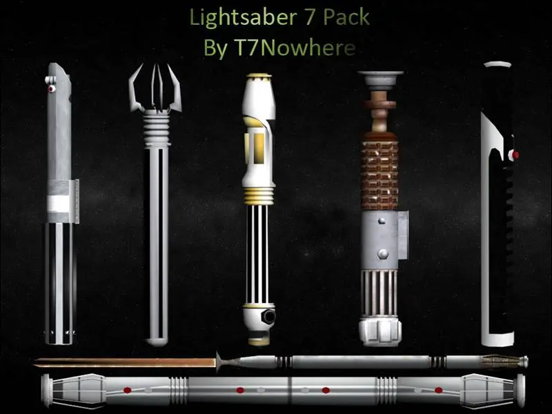 the old republic lightsabers