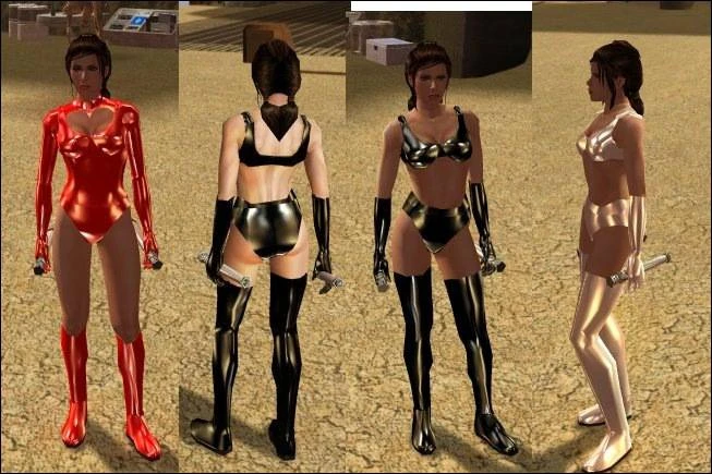 Sexy Female Companions Pack (Abridged) - Skins - Deadly Stream