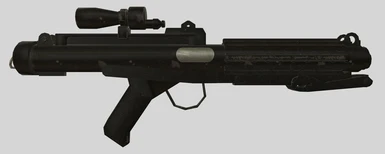 BlasTech E-11 Blaster Rifle Render 02