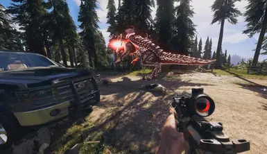 Video showcasing FC5 Resitance Mod unreleased weapons (Link in