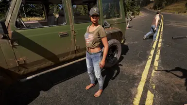 Female RGFH NPC barefoot