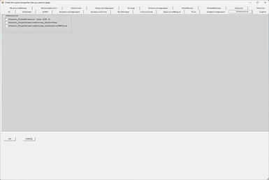 Mod Window: Interaction tab  (To open it: CTRL+C an object, then CTRL+SHIFT+V )