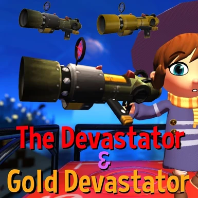 The Devastator and Gold Devastator weapon mod